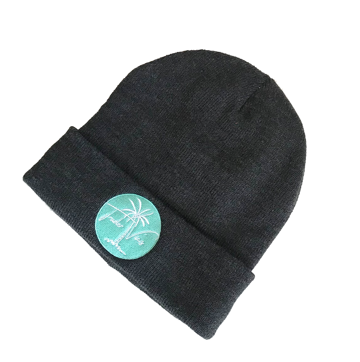 PALM LOGO BEANIE - Stylish Unisex Winter Knit Hat for Men & Women - Soft Warm Beanie for Outdoor Activities, Hiking, and Casual Wear