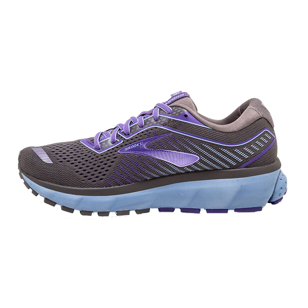 Brooks Ghost 12 Women's Running Shoes - Lightweight Cushioned Road Running Sneakers for Women | Purple Athletic Shoes for Jogging, Gym Workouts & Daily Walking