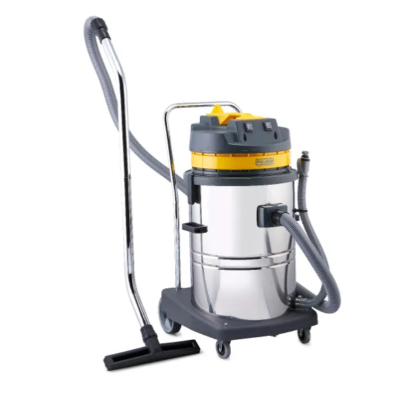 Pullman CB60 SS 60L Commercial Wet Dry Vacuum Cleaner - Heavy Duty for Workshop, Garage & Industrial Cleaning