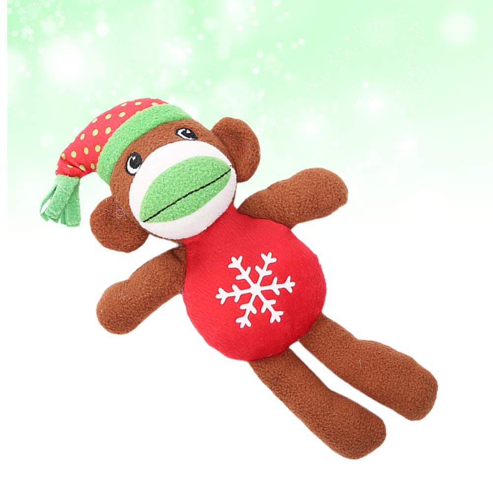 Durable Interactive Dog Toys with Squeaker - Plush Stuffed Chew Toys for Puppies & Adult Dogs - Perfect for Christmas Gifts, Training, and Playtime
