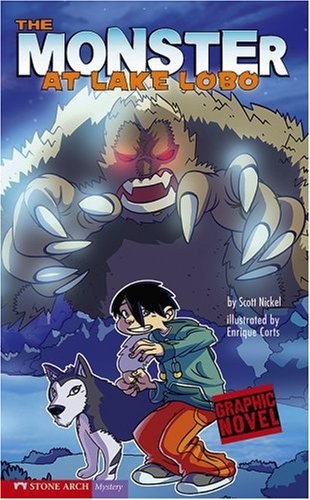 The Monster of Lake Lobo - Graphic Sparks Illustrated Book | Mystery Adventure Story for Kids | Perfect for Bedtime Reading & Classroom Storytime