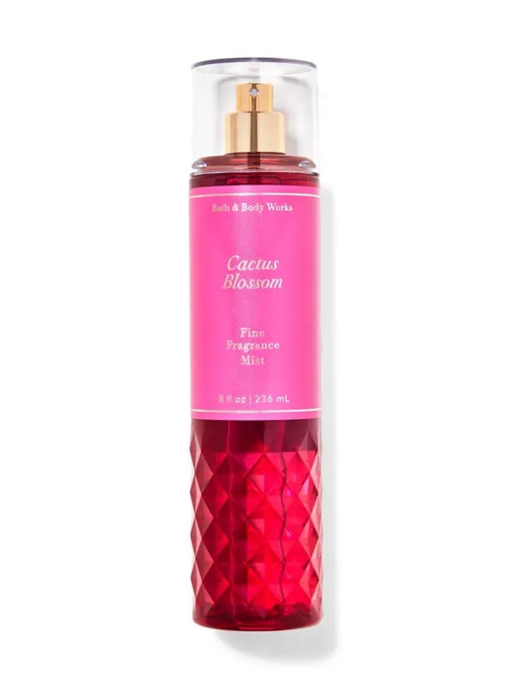 Bath & Body Works Cactus Blossom Fine Fragrance Body Spray Mist - 8 fl oz / 236 mL - Lightweight, Long-Lasting Scent for Women - Perfect for Daily Use, Work, Gym & Date Night