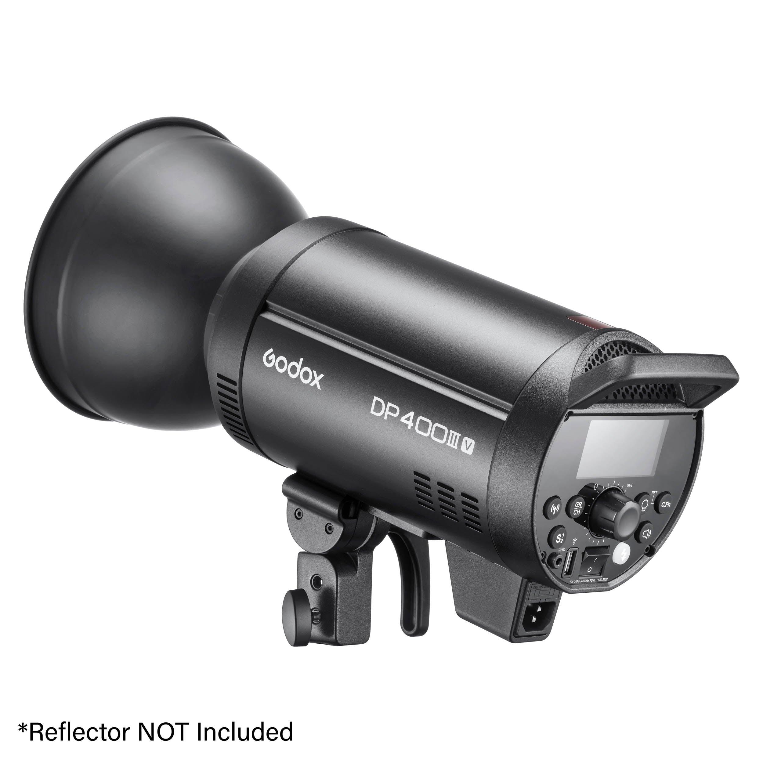 DP400IIIV 400Ws Professional Studio Monolight Flash with 30W LED Modeling Lamp - Perfect for Portrait, Fashion & Product Photography