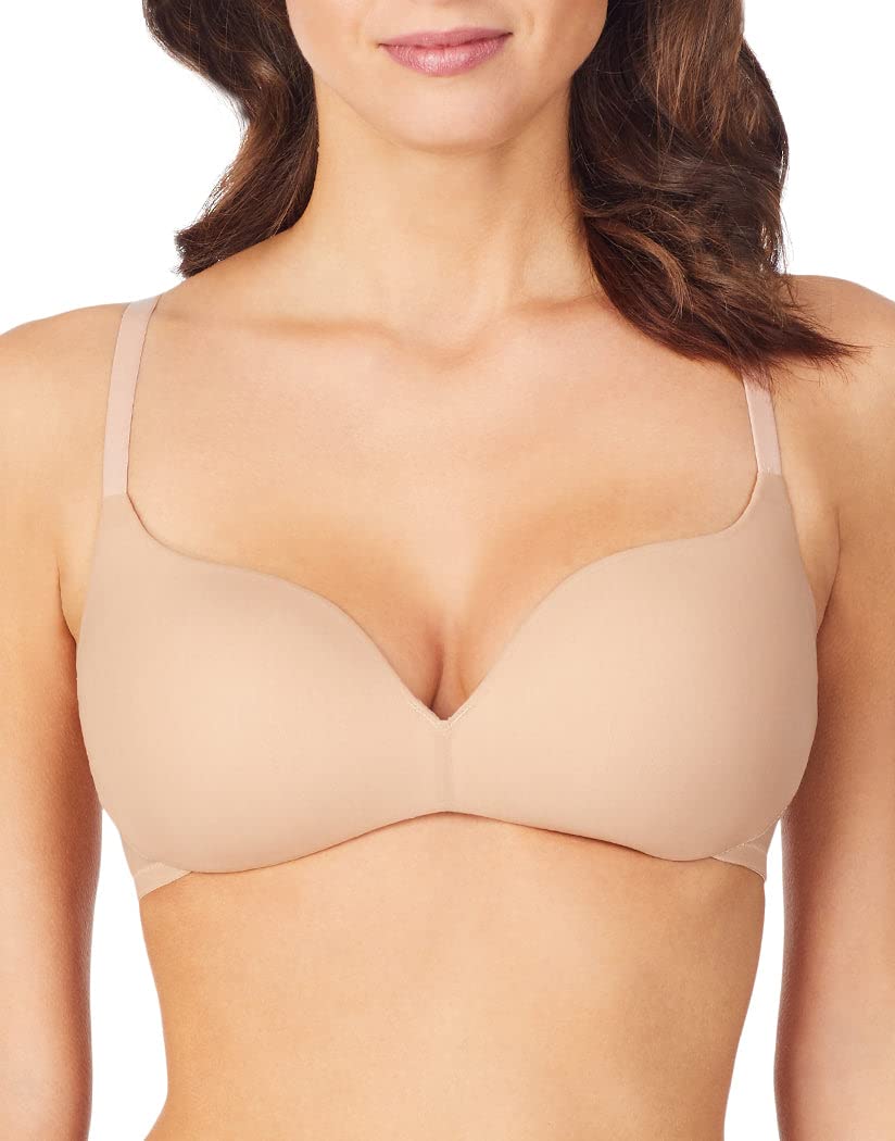 Le Mystere Sheer Seduction Wireless Bra - Lightly Padded Wire-Free Comfort for Everyday Wear | Perfect for Work, Yoga & Lounge