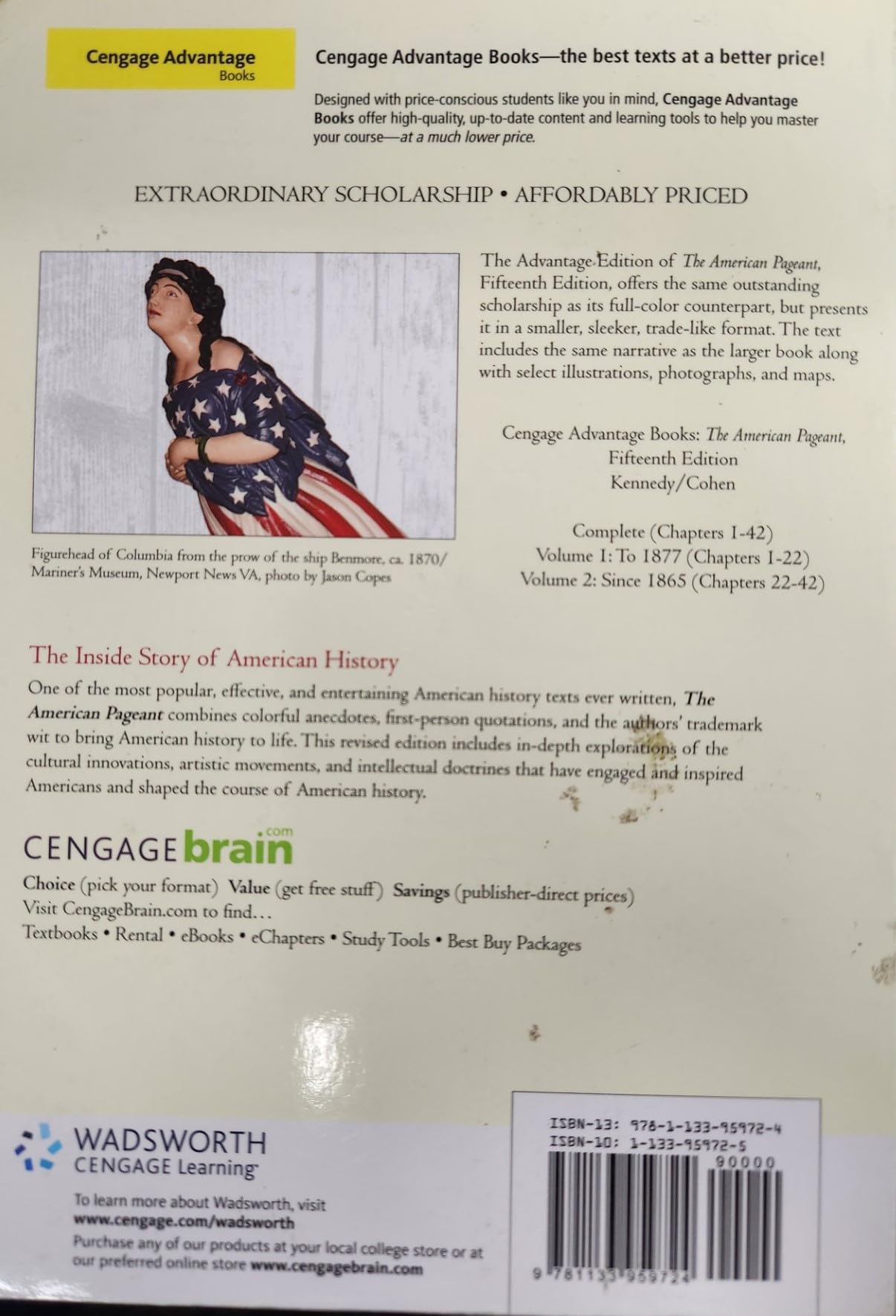The American Pageant - U.S. History Textbook by Cengage | Comprehensive American History Book for College Students & AP Courses | Perfect for Homeschooling & Classroom Learning