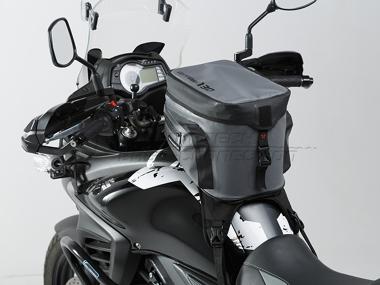 **SW-MOTECH Waterproof Motorcycle Tank Bag - Durable Drybag for Adventure Riding & Commuting**