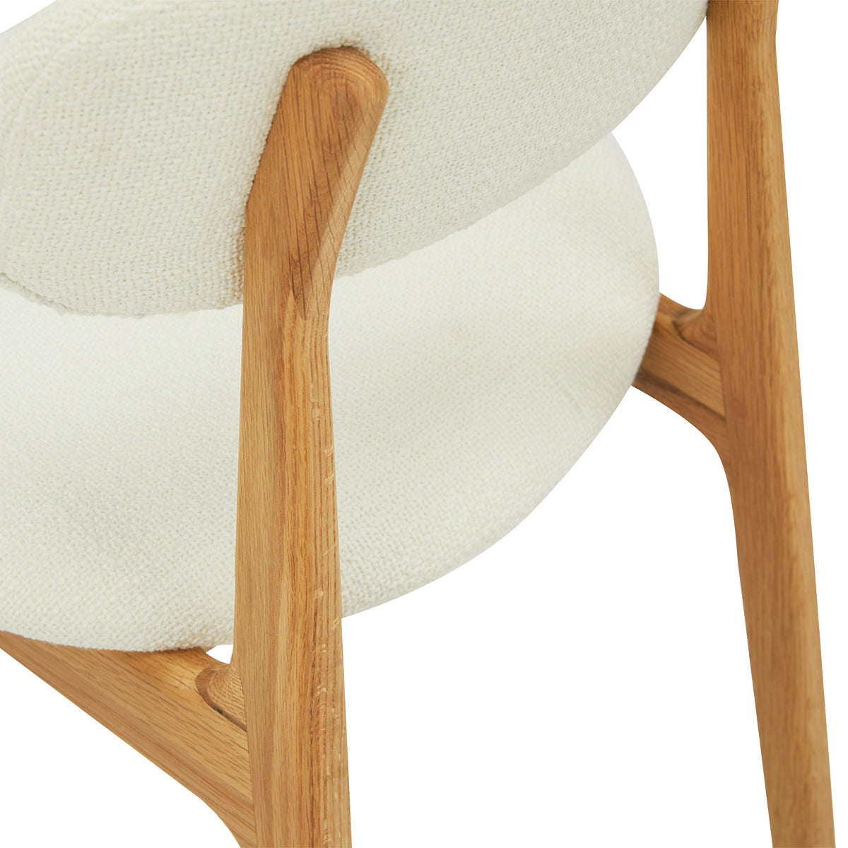 Premium Alaska Fabric Dining Chair - Comfortable & Stylish Upholstered Seat for Kitchen, Dining Room, or Breakfast Nook - Perfect for Family Gatherings & Dinner Parties