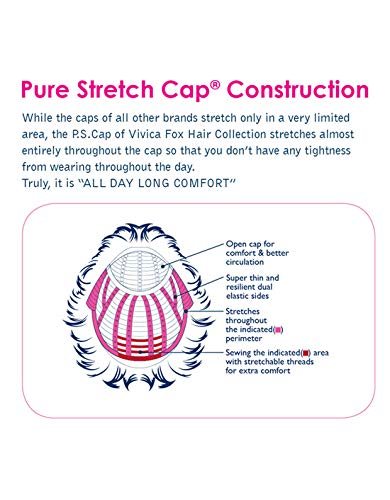Vivica A. Fox H157-V Human Hair Full Wig in TP30/1B Color - Natural Look & Comfortable Wear for Daily Use, Parties & Special Occasions