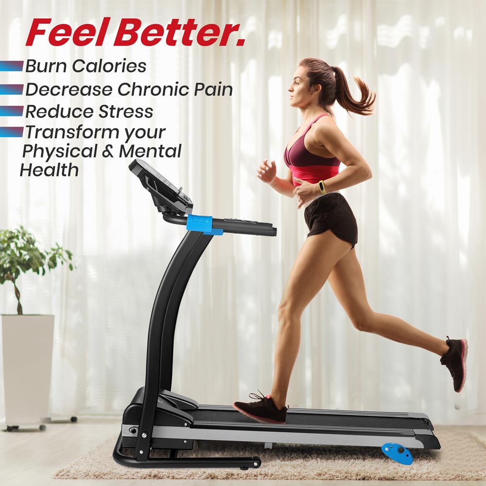 Premium Home Gym Treadmill - Foldable Electric Running Machine for Cardio Workouts | Perfect for Small Spaces, Home Fitness & Weight Loss Training