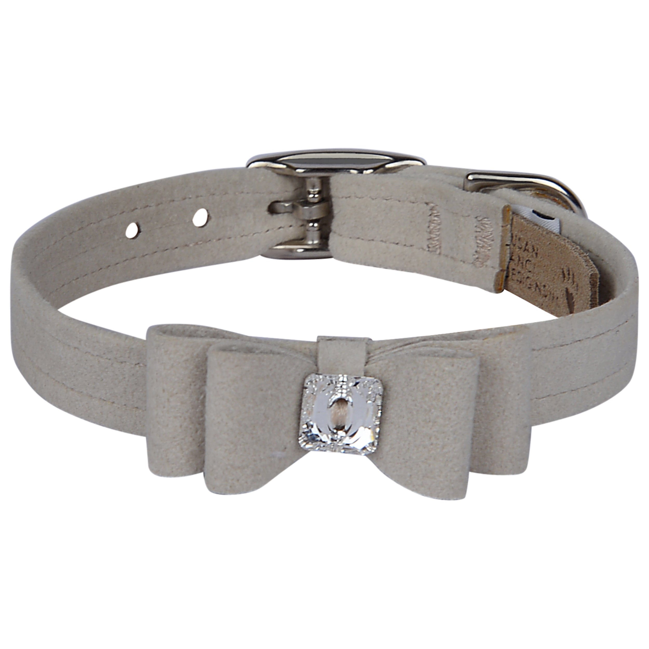Elegant Big Bow Dog Collar - Adjustable Pet Collar with Bow Tie for Small & Medium Dogs - Perfect for Parties, Weddings & Special Occasions