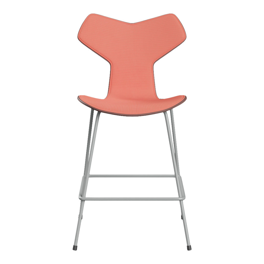 Grand Prix Counter Chair 3138 - Colored Ash Wood with Front Upholstery - Perfect for Kitchen Islands, Breakfast Bars & Modern Dining Areas