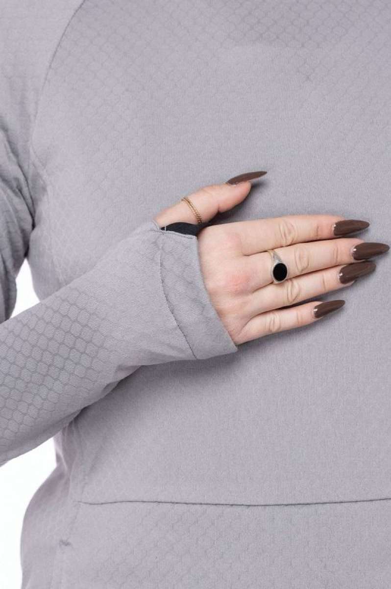 686 Women's Mission Grid Fleece Hoodie 2023 - Soft Warm Pullover for Outdoor Activities, Hiking & Casual Wear