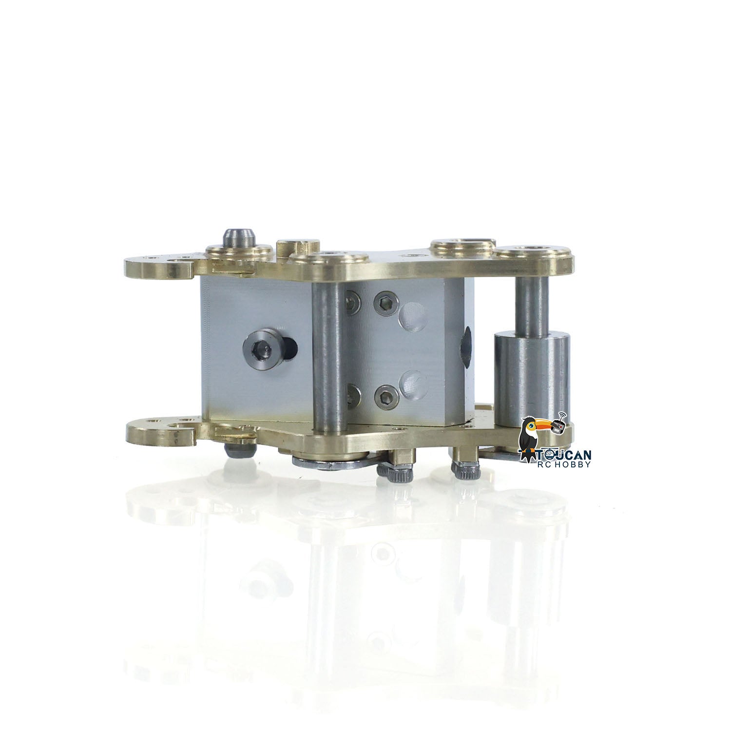 JDM 208 1/14 RC Hydraulic Excavator Quick Release Metal Coupler - Manual Quick Connect for Construction Vehicles & LR920 Radio Controlled Digger - Perfect for RC Model Construction Play and DIY Projects