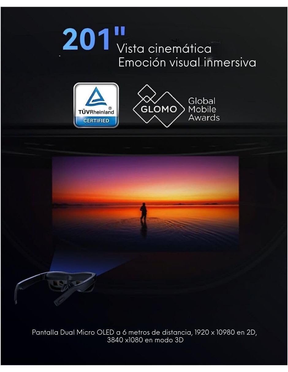 TCL NXTWEAR S XR Glasses with 201
