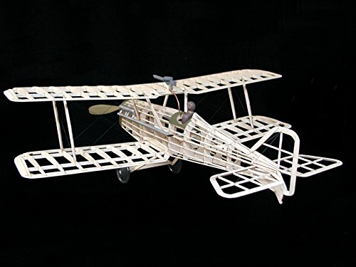 Guillow's British SE 5-A Laser Cut Wooden Model Airplane Kit - 1:48 Scale WWI Aircraft for Collectors & Hobbyists - Perfect for Home Decoration, Gift Giving & Historical Display