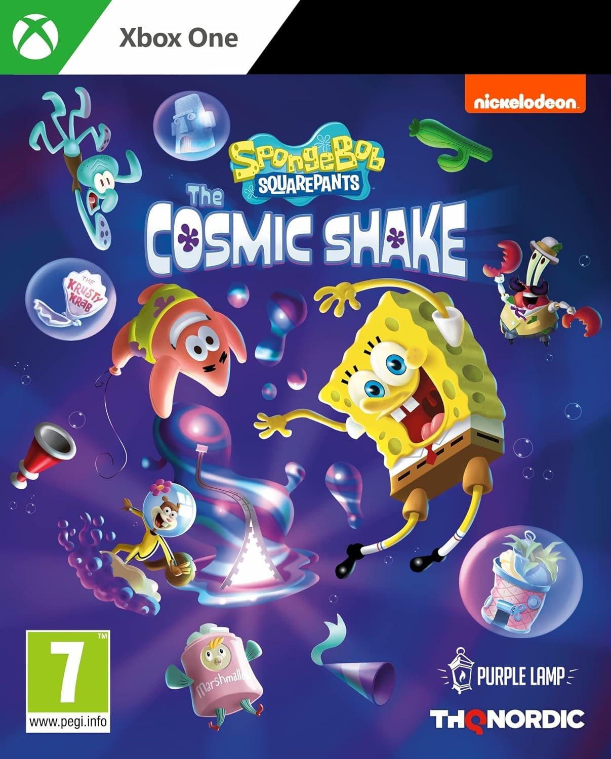 SpongeBob SquarePants Cosmic Shake Game for Xbox One - Fun Adventure Platformer for Kids & Adults - Perfect for Family Game Nights & Casual Gaming