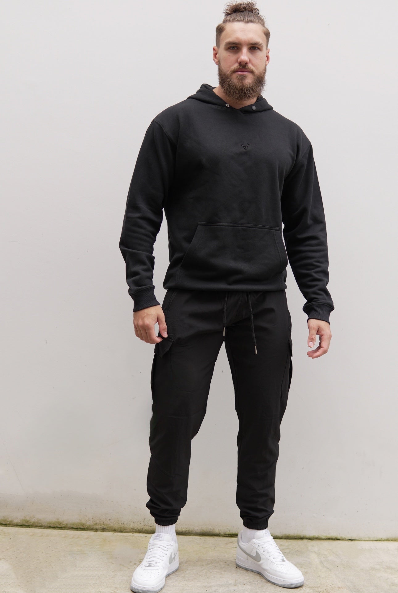 Cerus Black Core Hoodie for Men & Women - Premium Soft Cotton Pullover Hooded Sweatshirt - Stylish & Comfortable for Casual Wear, Gym, and Outdoor Activities