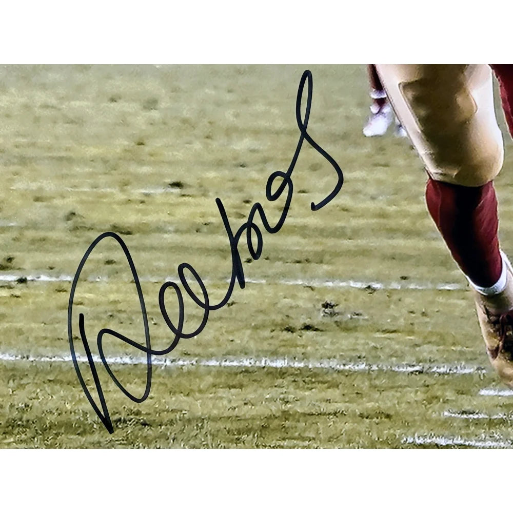 Deebo Samuel Autographed San Francisco 49ers 16x20 Framed Photo with COA - Signed NFL Memorabilia for Fans, Collectors & Man Cave Decor