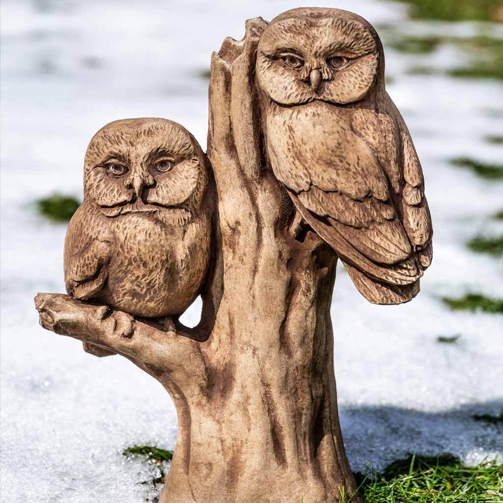Campania International Night Watch Statue - Elegant Outdoor Garden Decor for Patio, Lawn & Landscape - Perfect for Halloween & Gothic Home Decor