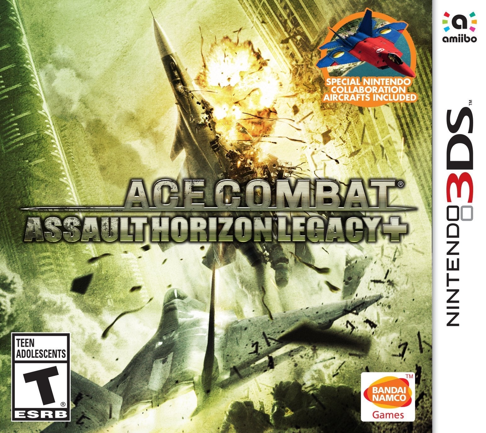 Ace Combat Assault Horizon Legacy - Nintendo 3DS Game | Action Flight Combat Simulation | Perfect for Aviation Enthusiasts & Gamers