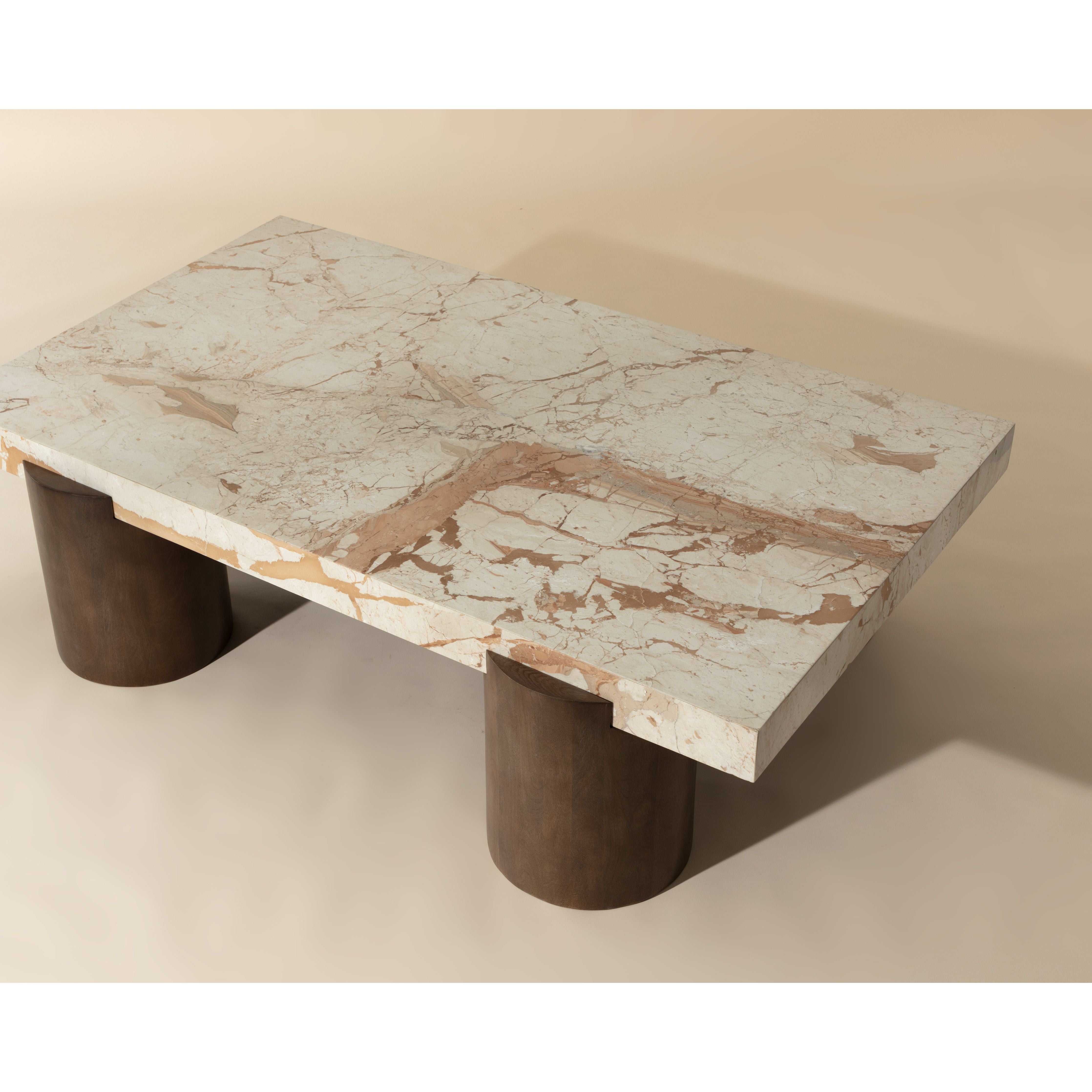 Modern Ardi Coffee Table - Solid Wood Living Room Furniture for Home Decor | Perfect for Small Spaces, Apartments & Cozy Living Rooms