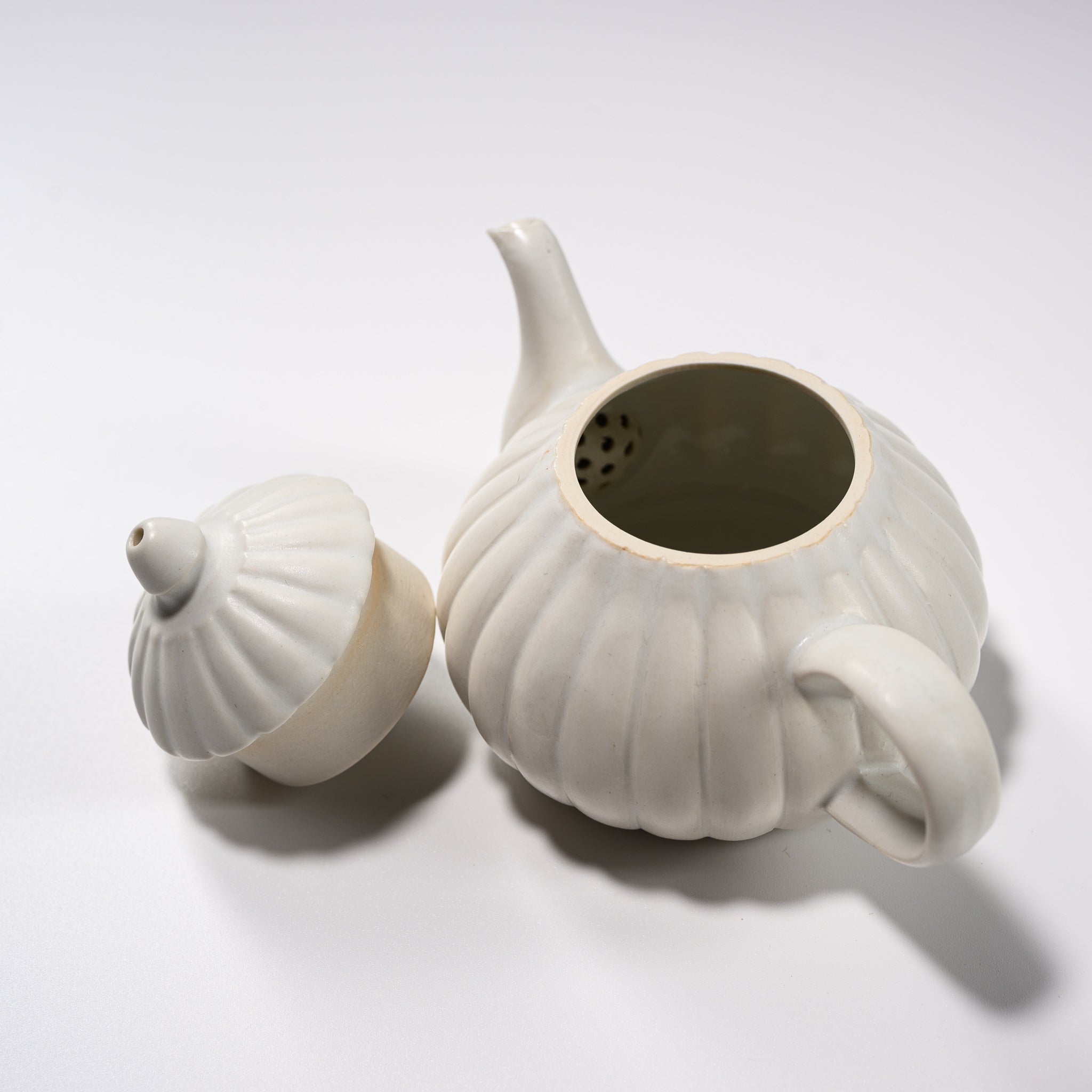 USUKIYAKI Handmade Onion Teapot - Small Japanese Ceramic Teapot for Green Tea, Herbal Tea & Matcha | Perfect for Tea Ceremonies, Home Decor & Gift Giving