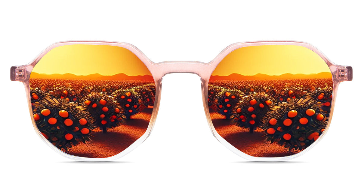 Kamila Women's Prescription Sunglasses - UV Protection, Polarized Lenses for Driving, Outdoor & Fashion Use