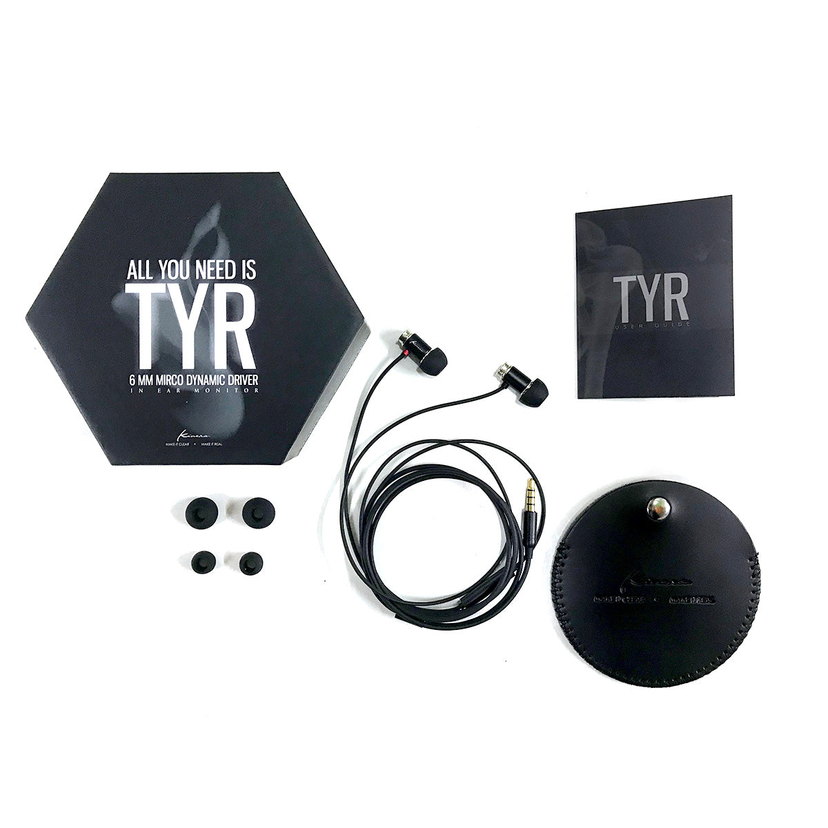 Kinera TYR High-Fidelity In-Ear Monitors with Detachable Cable - Perfect for Musicians, Audiophiles & Studio Recording