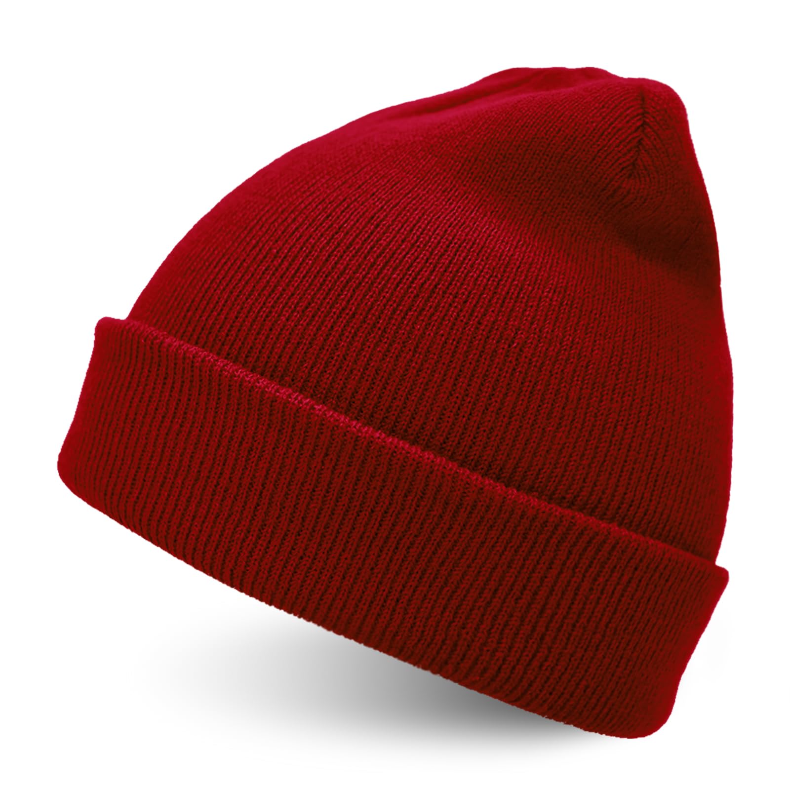 ZOORON Warm Knit Beanies for Men & Women - Winter Cuffed Hats for Cold Weather - Cozy & Stylish for Outdoor Activities, Skiing, and Snowboarding
