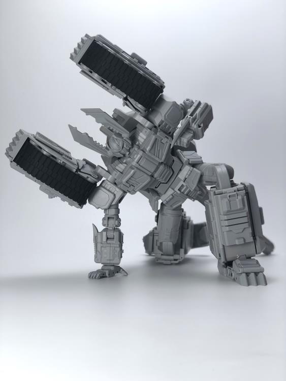 Fans Hobby Master Builder MB-17 Meg Tyranno Dinosaur Robot Action Figure - Transformable Toy for Collectors & Kids - Perfect for Display, Play & Gifts