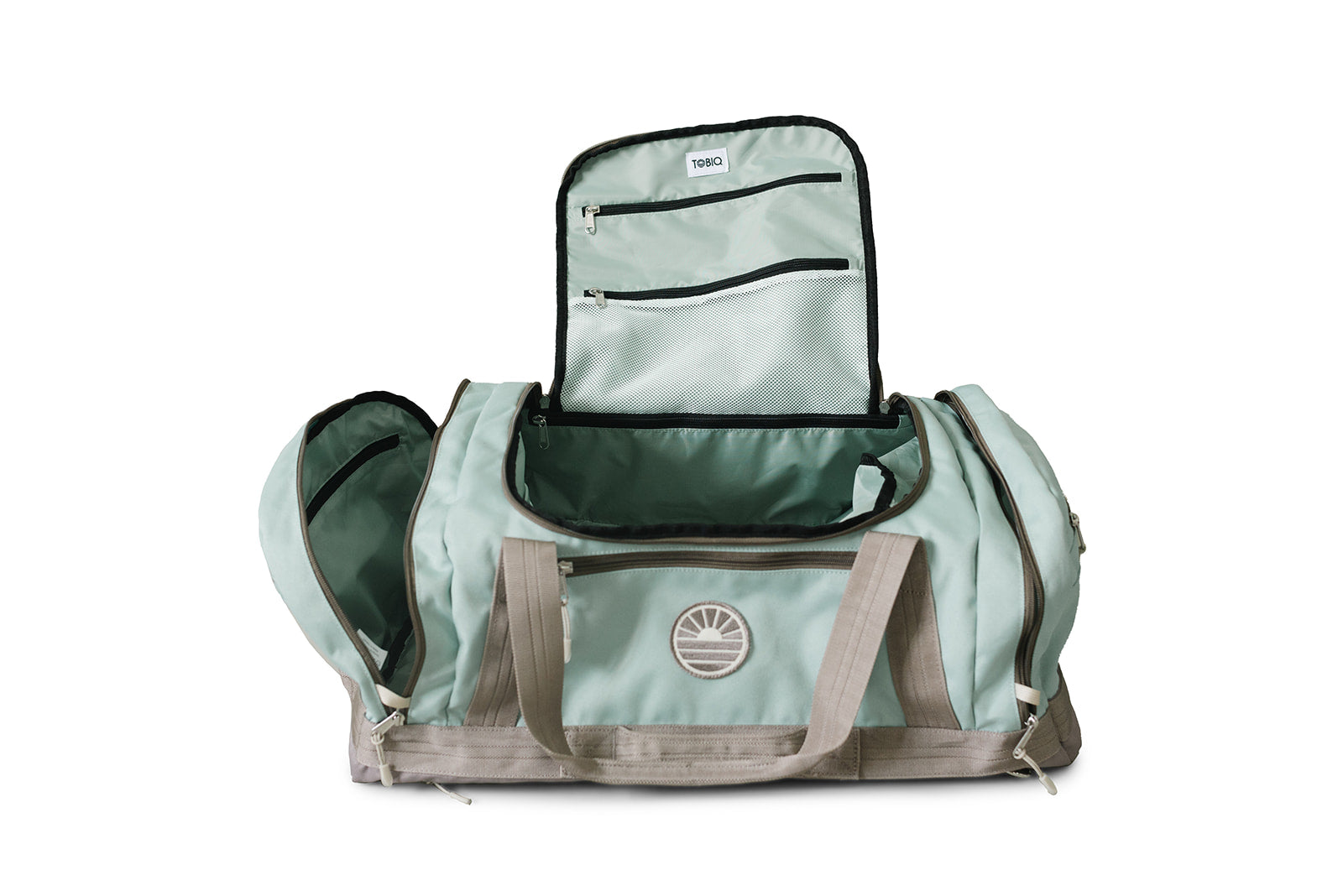 The Tandem Mint 45L Travel Backpack - Lightweight Carry-On Luggage for Men & Women - Perfect for Airplane, Hiking, Camping & Weekend Getaways