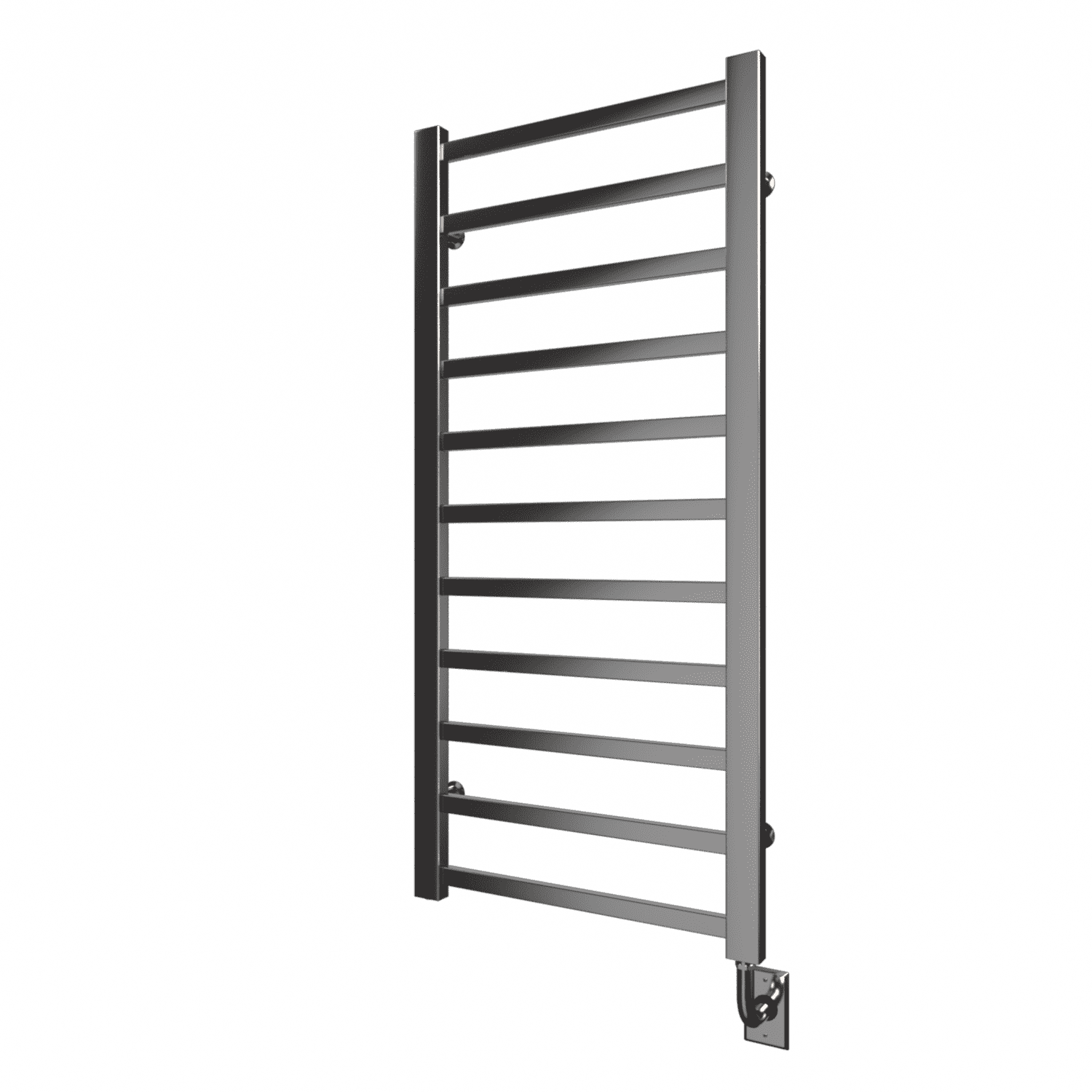 Tuzio Milano Hardwired or Plug-in Bathroom Towel Warmer Heater - 23.5