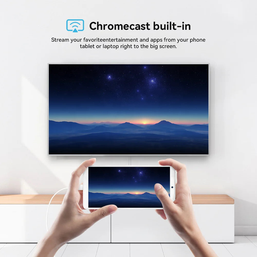 4K Ultra HD Android TV Stick with Google Assistant - Stream Movies, Shows & Games on Your Smart TV | Perfect for Home Entertainment & Travel