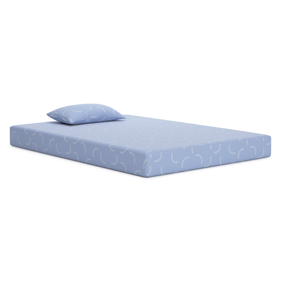 iKidz Comfortable Kids Mattress with Soft Pillow - Perfect for Toddler Beds, Daycare Naps & Sleepovers