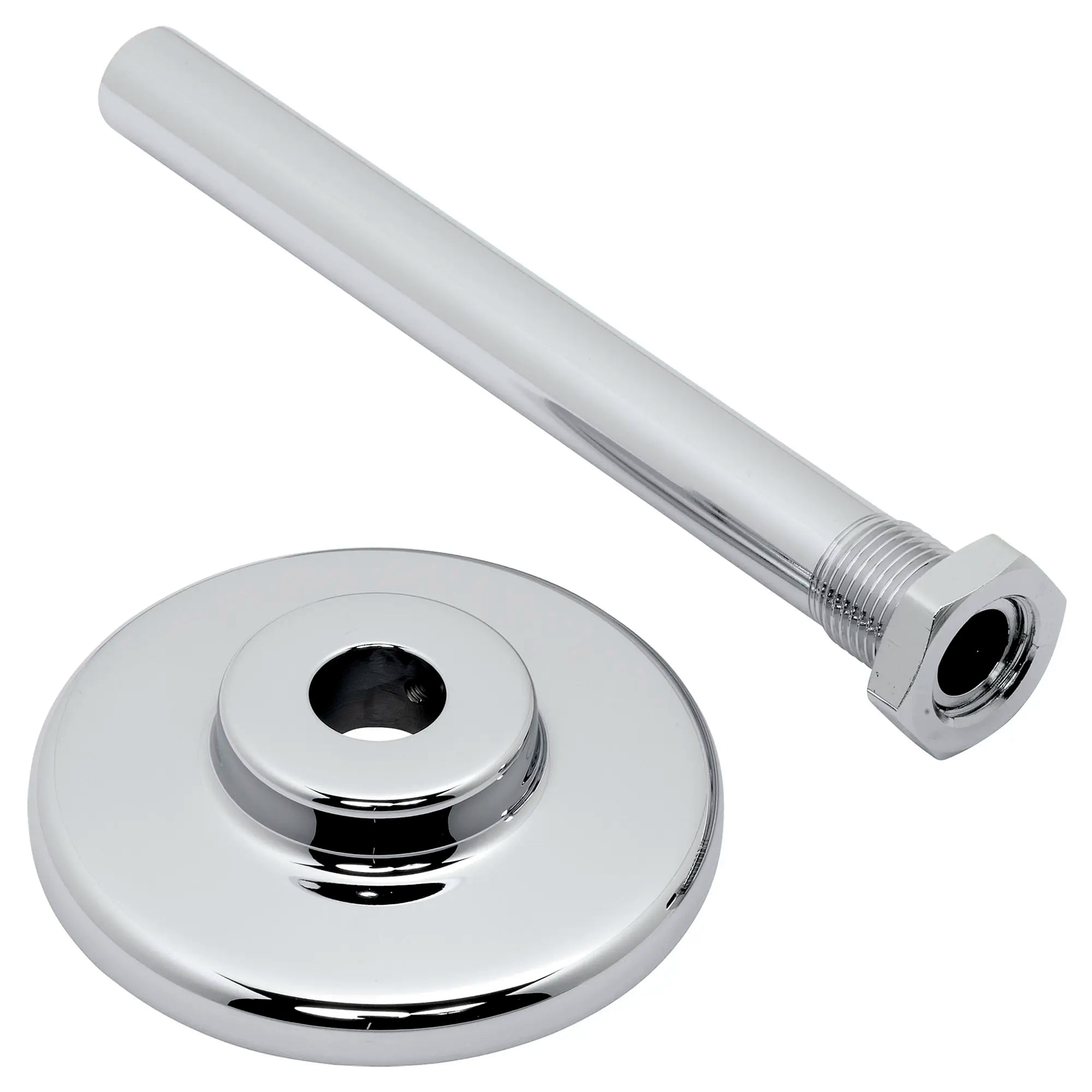 Stainless Steel Escutcheon & Conduit Nut Set - Rustproof Electrical Fittings for Wiring & Conduit Protection (Home, Office & Industrial Use)