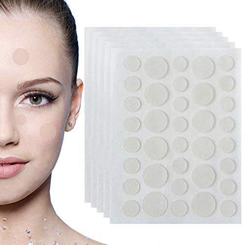 Anjetan Invisible Acne Patches - 36 Count, 2 Sizes (Large & Small), Natural Adhesive Pimple Covers for Face - Clear Blemish Treatment for Women, Teens & Girls | Perfect for Overnight Spot Treatment & Daily Acne Care