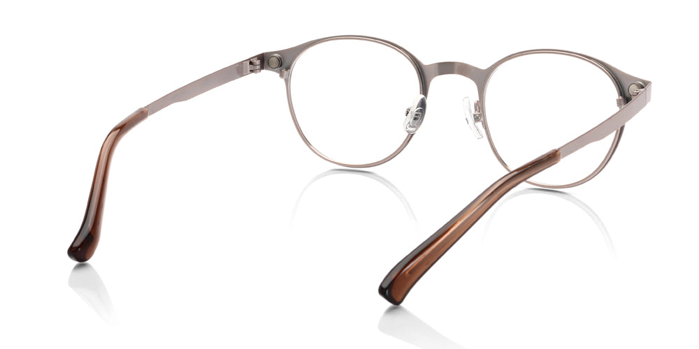 JINS Switch Classic U178 02 - Stylish Blue Light Blocking Glasses for Men & Women | Anti-Eye Strain Computer Glasses for Gaming, Office Work & Digital Screen Use