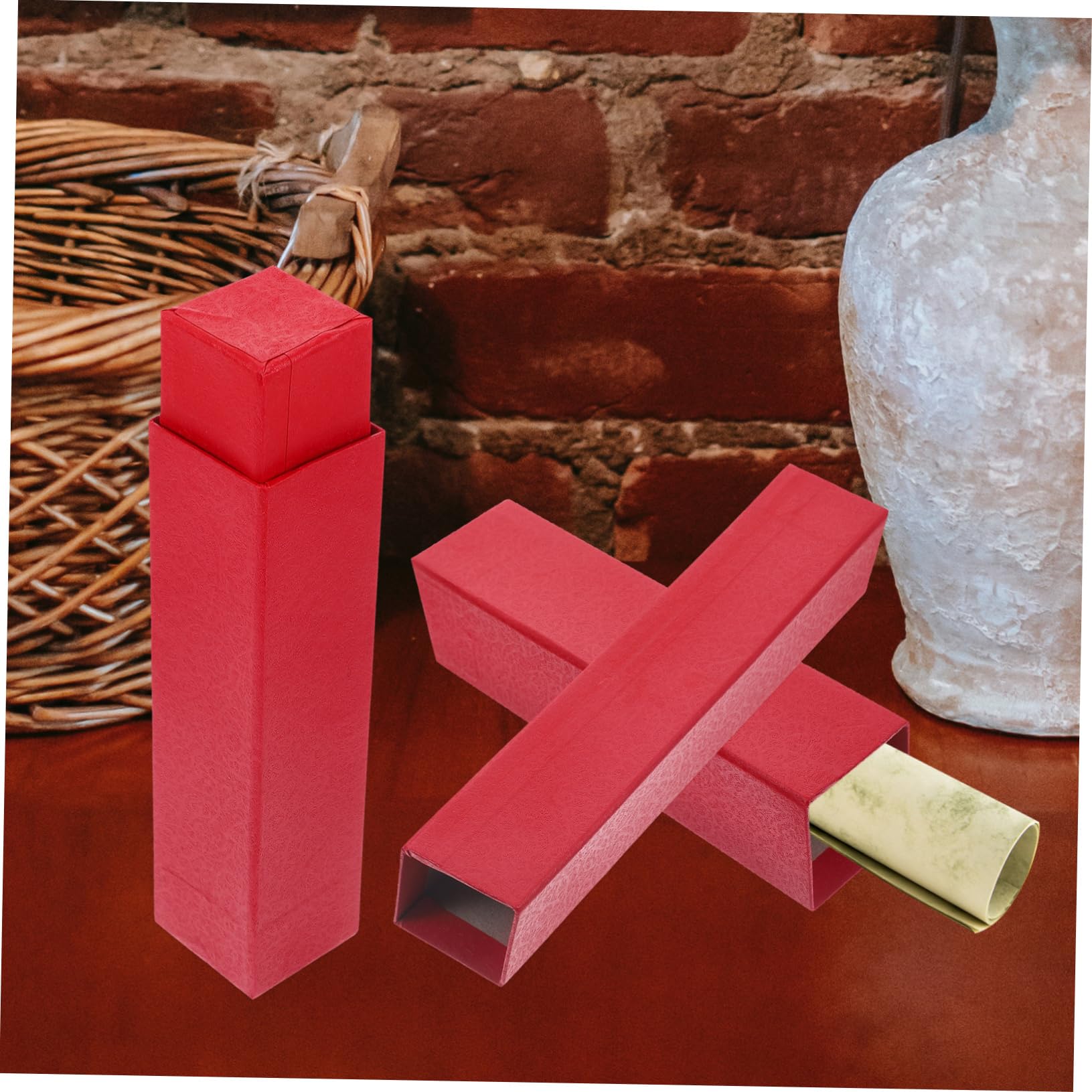 2 Pack Expandable Painting Tube Storage Box - Telescopic Drawing & Certificate Holder for Artists - Perfect for Artwork, Blueprints, Posters & Document Protection