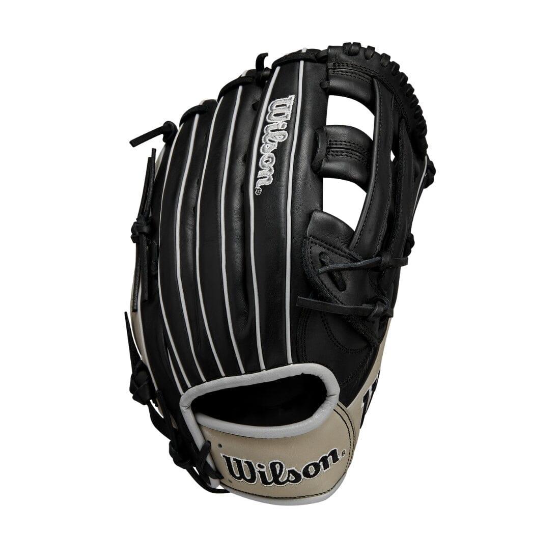 Wilson A1000 1750 Series 12.5 Inch Baseball Glove - WBW102585125 | Premium Leather Mitt for Outfield & Infield | Perfect for Practice, Games & Training