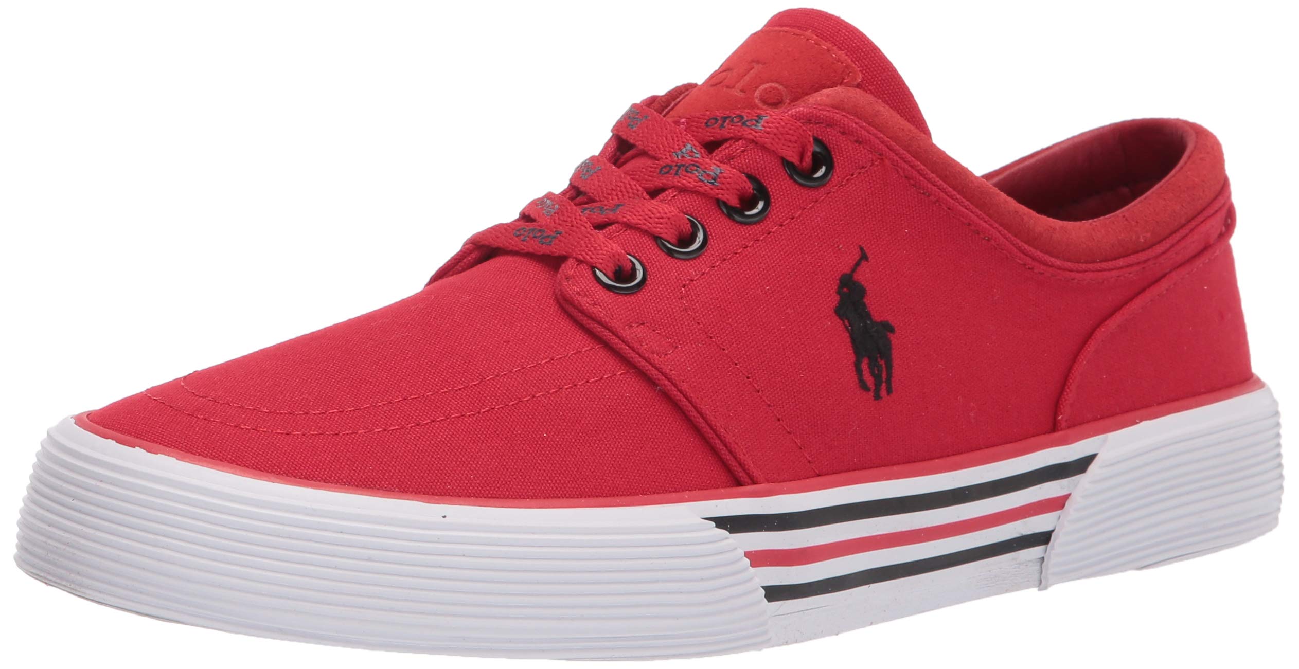POLO RALPH LAUREN Men's Faxon Low Sneakers - Classic Casual Shoes for Men | Comfortable Walking & Everyday Wear | Perfect for Work, Travel & Outings