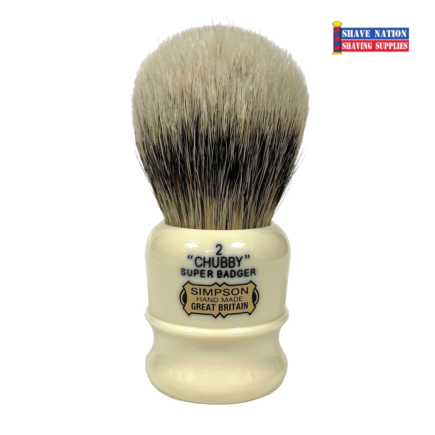 Simpsons Chubby 2 Super Brush - Premium Synthetic Makeup Brush Set for Flawless Blending & Contouring | Perfect for Professional Makeup Artists & Beauty Enthusiasts | Use for Foundation, Powder, Blush & Highlighting