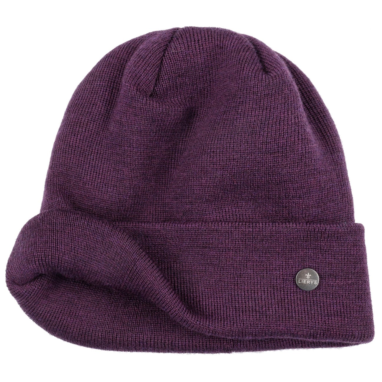Lierys Merino Wool Fine Knit Docker Hat - Warm & Soft Winter Beanie for Men & Women - Perfect for Outdoor Activities, Hiking, and Cold Weather