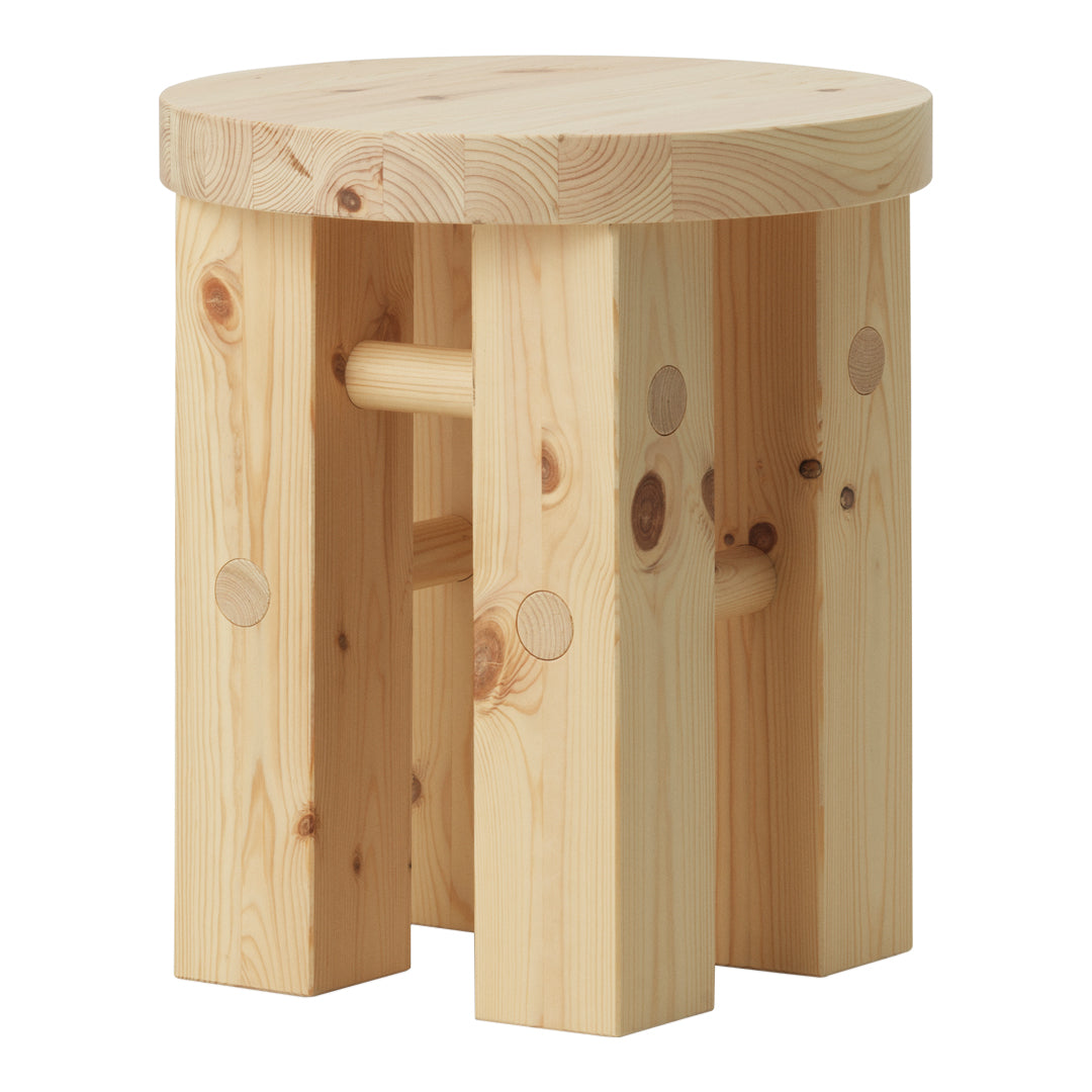 Modern Scandinavian FYR Stool by Normann Copenhagen - Minimalist Bar Stool for Kitchen, Dining Room & Lounge Decor
