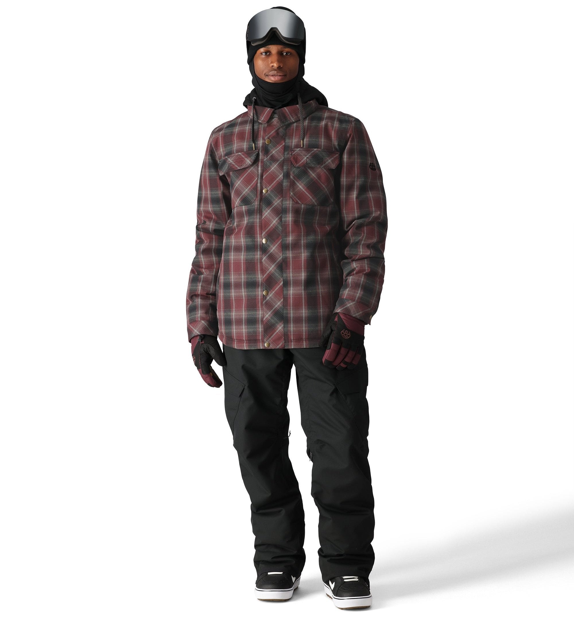 686 Men's Woodland Insulated Winter Jacket - Waterproof & Windproof Outdoor Hunting Coat for Cold Weather - Perfect for Camping, Hiking & Snow Sports (2025 Edition)