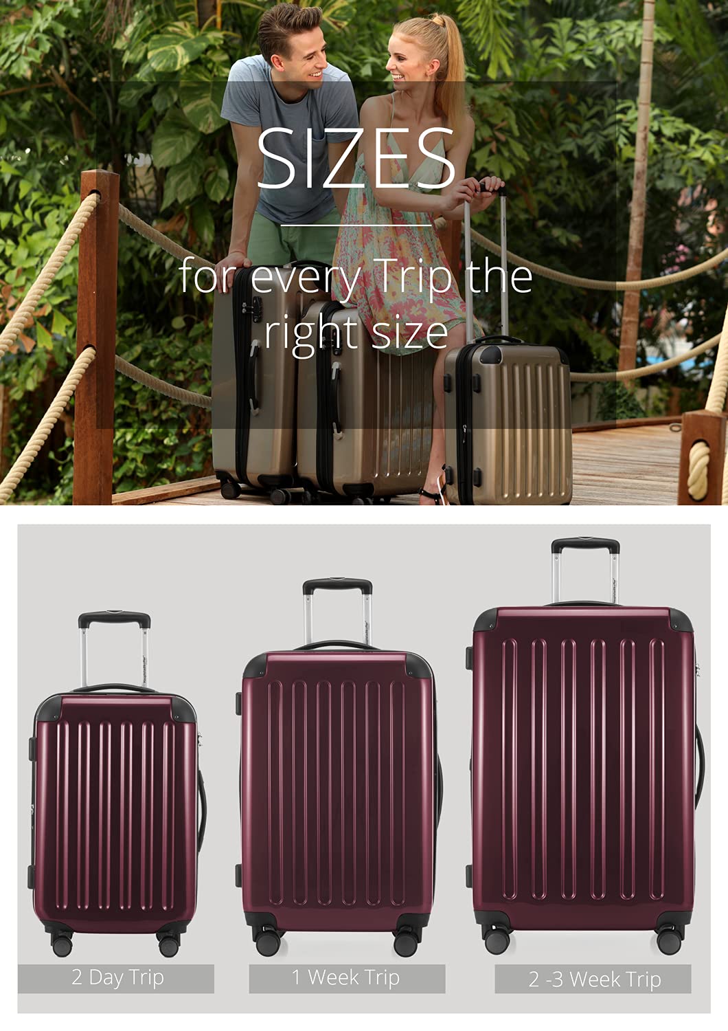 Premium Hauptstadtkoffer Hand Luggage 75cm/29.7