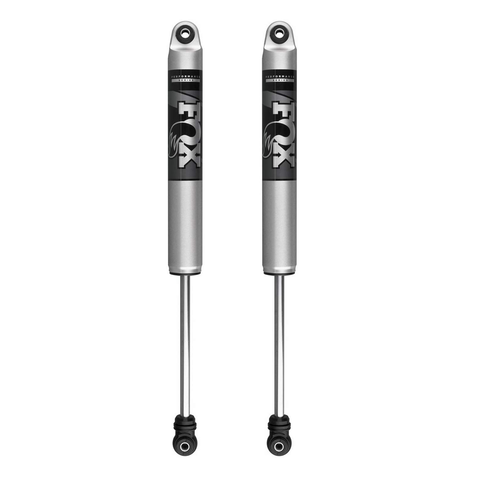 Fox 2.0 Performance Series Rear Shock Absorbers Pair - Compatible with 2017-2022 Ford F-350 Super Duty 4WD | Heavy Duty Truck Suspension Upgrade for Off-Road & Towing