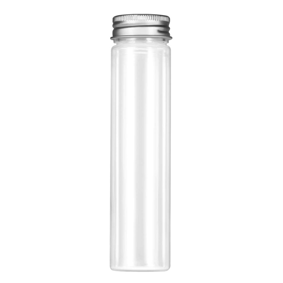 VILLCASE 15-Piece Clear Glass Candy Containers with Lids - Cosmetic Test Tubes & Lotion Bottles for DIY, Bath Salts, Essential Oils, and Party Favors