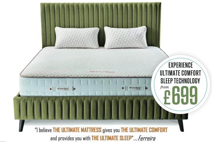 The Ultimate Mattress for Back Pain Relief - Memory Foam & Cooling Gel Technology (As Seen on TV) - Perfect for Bedroom, Guest Room & RV Sleeping Comfort