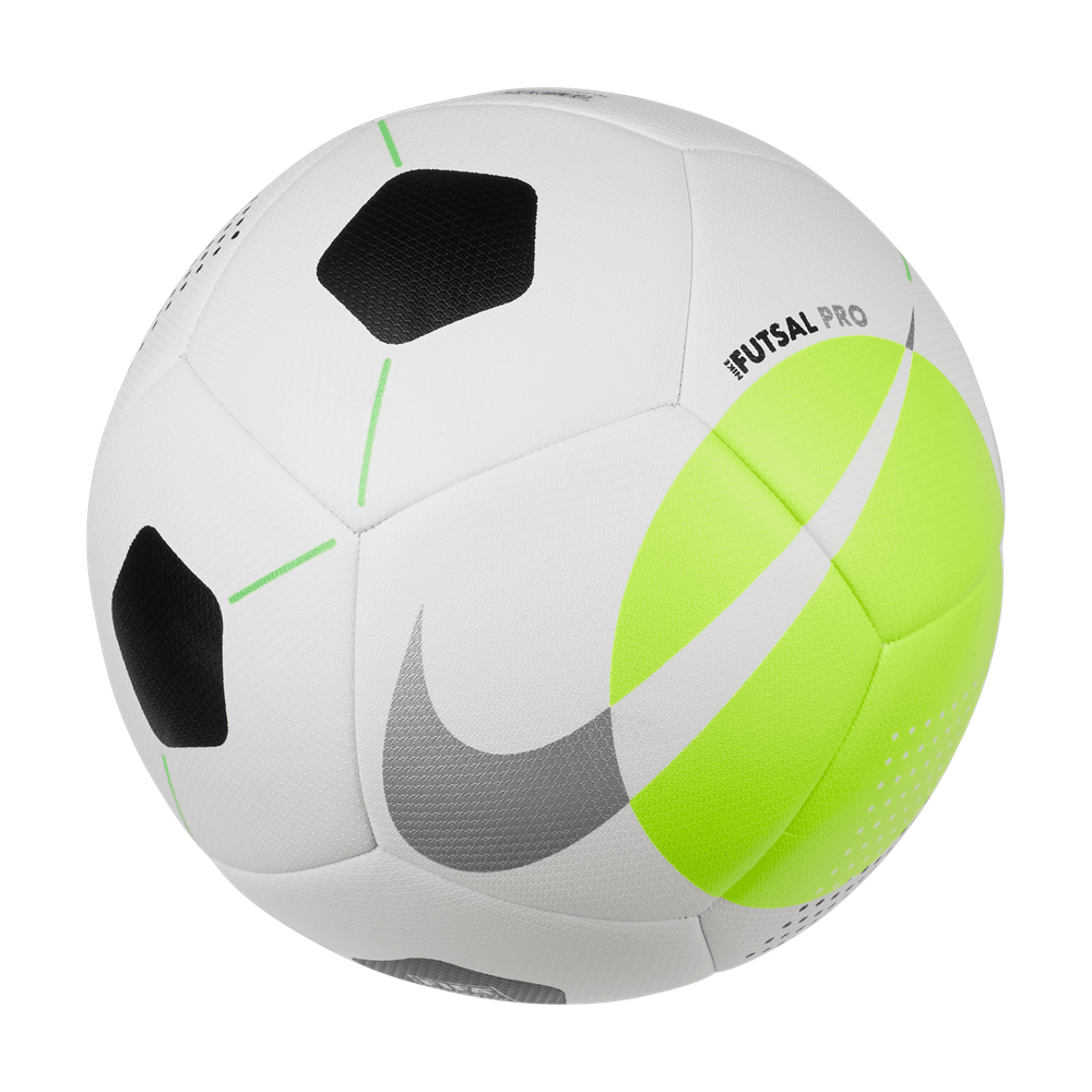 Nike Pro Futsal Soccer Shoes - White/Volt/Silver Colorway - Perfect for Indoor Soccer & Futsal Training