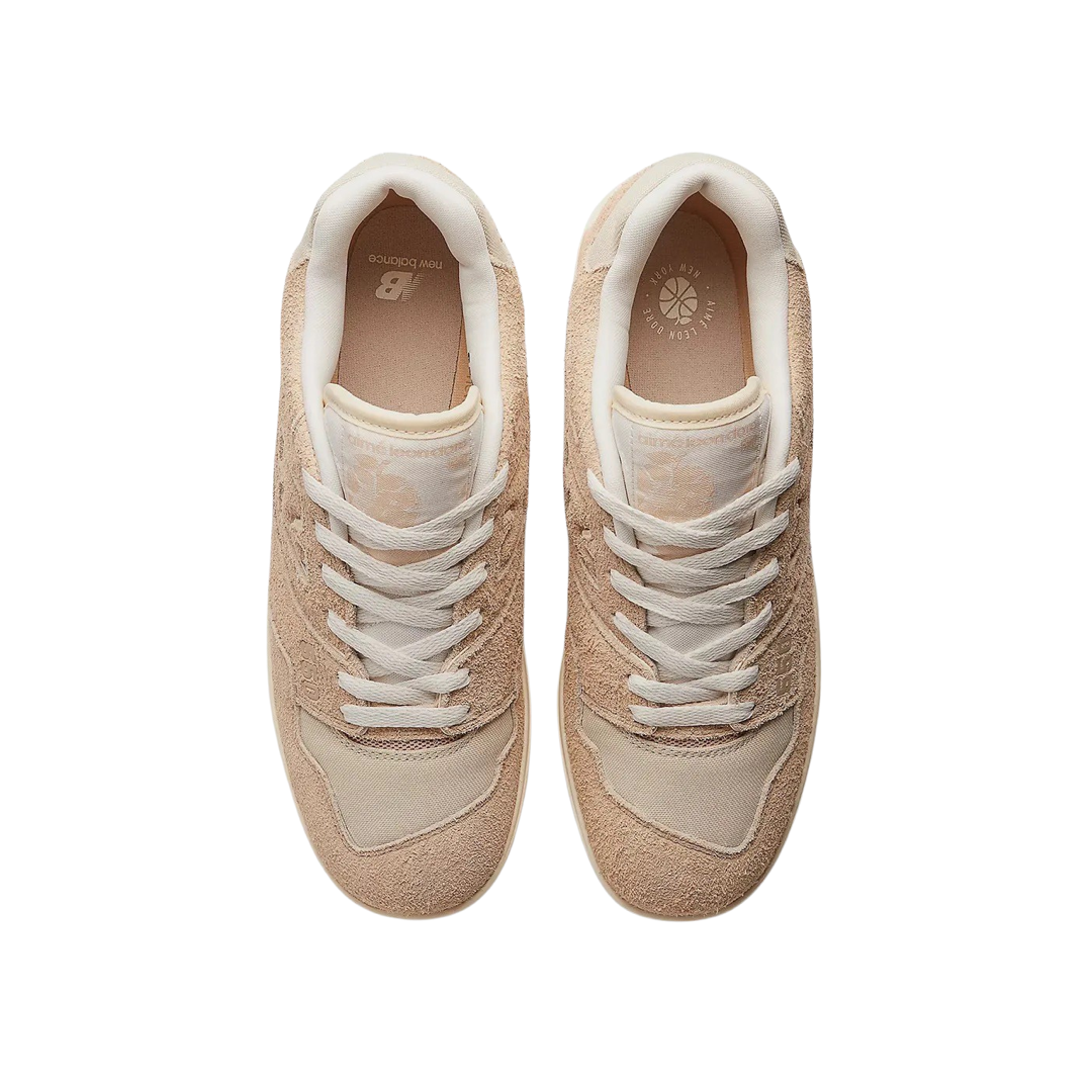 New Balance 550 Sneakers Aime Leon Dore Taupe Suede Leather Shoes for Men - Casual Wear & Street Style Fashion